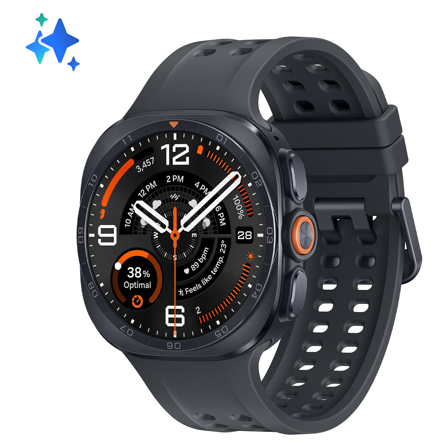 SAMSUNG Galaxy Watch Ultra2 4G LTE DE Titanium Gray - SAMSUNG